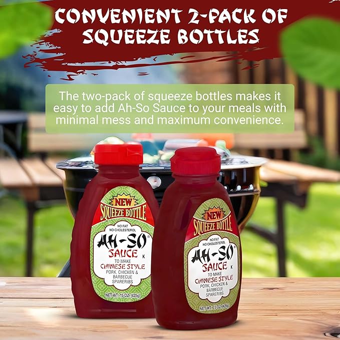 Ah-So Chinese Style BBQ Squeeze (Pack of 2)