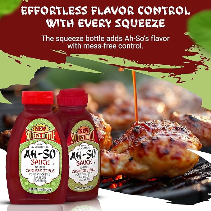 Ah-So Chinese Style BBQ Squeeze (Pack of 2)