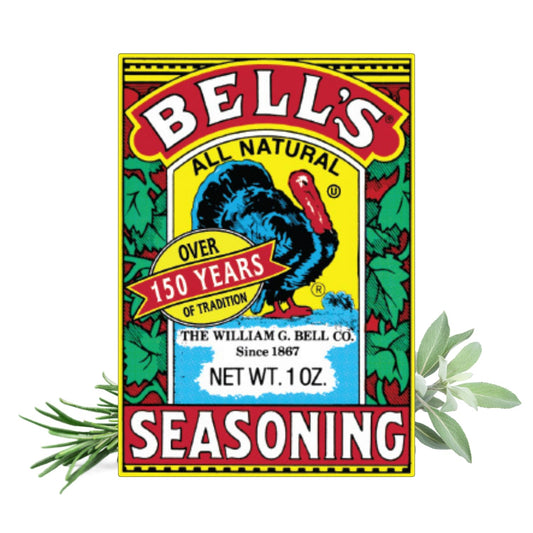 Bell's All Natural Seasoning 1oz Box, Classic Salt-Free Poultry Blend, Gluten-Free, Kosher & Non-GMO