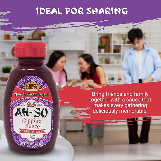 Ah-So Chinese Style Dipping Sauce Squeeze (Pack of 2)