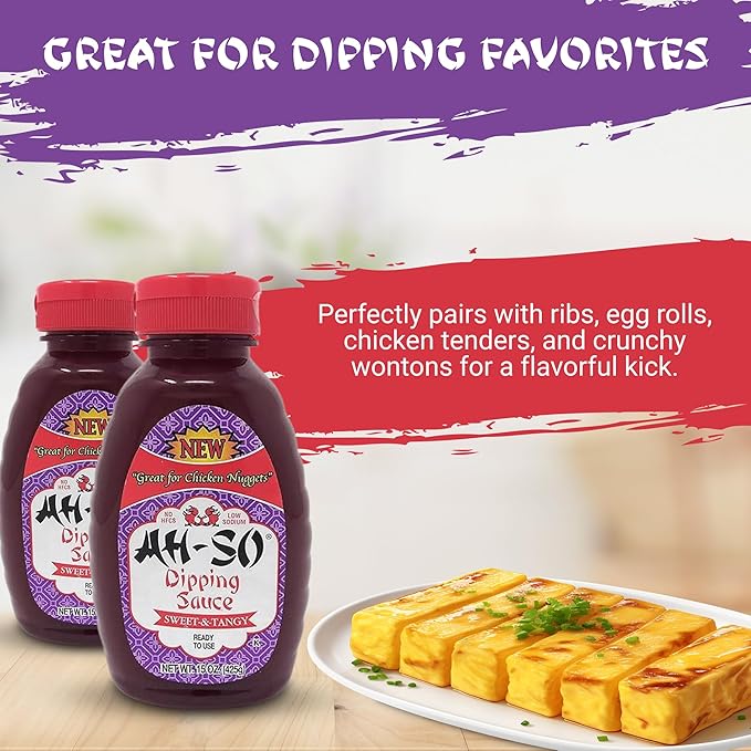 Ah-So Chinese Style Dipping Sauce Squeeze (Pack of 2)