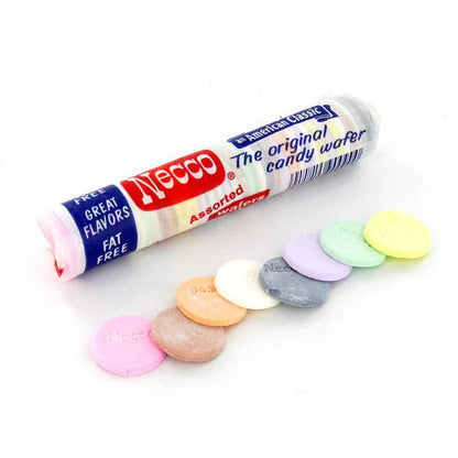 Necco Wafers Original Flavored Hard Candy Rolls - Bundle Packs (2 Ounce (Pack Of 6), Original)