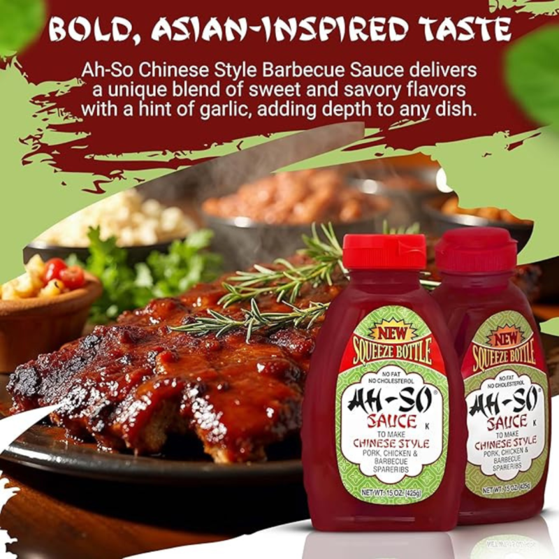 Ah-So Original Chinese Style BBQ Sauce 15 oz.