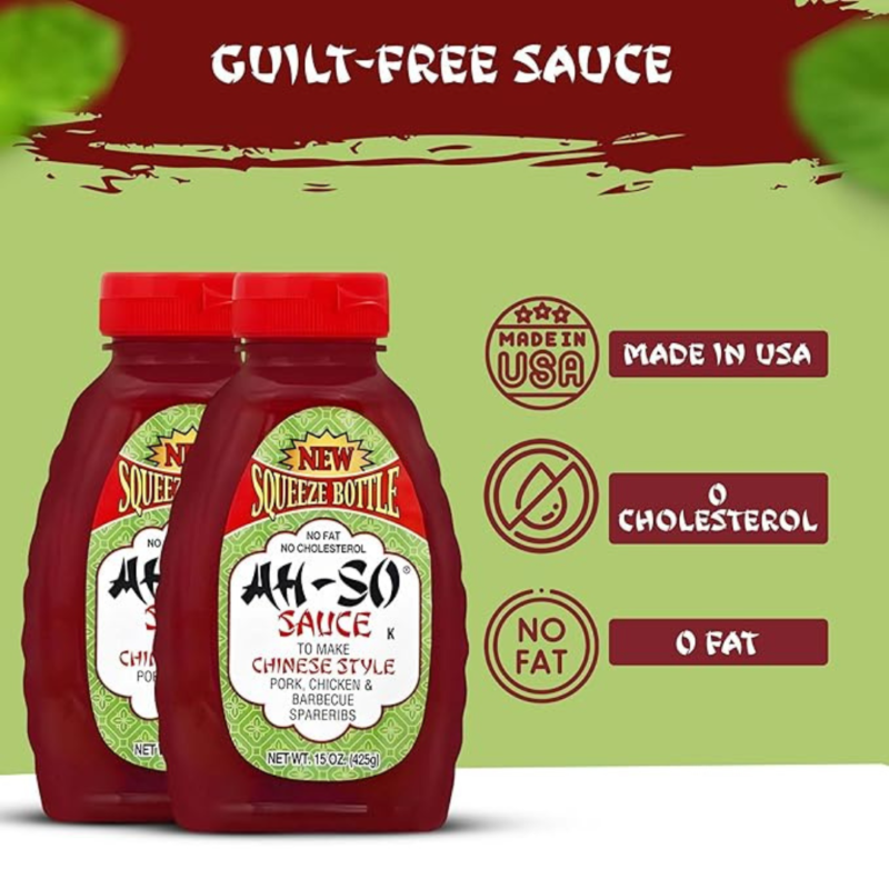 Ah-So Original Chinese Style BBQ Sauce 15 oz.