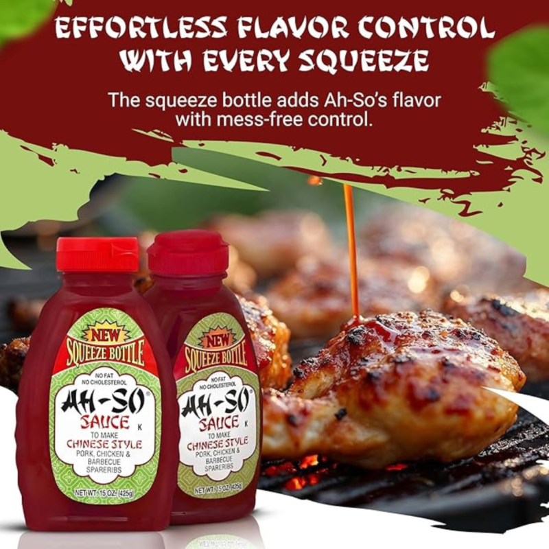Ah-So Original Chinese Style BBQ Sauce 15 oz.